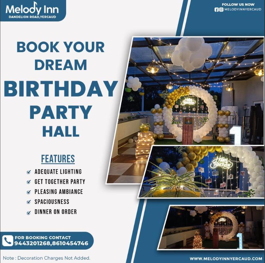 Melody Inn Luxury Home Stay Yercaud Exterior photo